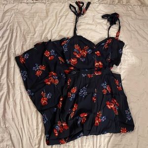 Abercrombie & Fitch Floral Jumpsuit Small